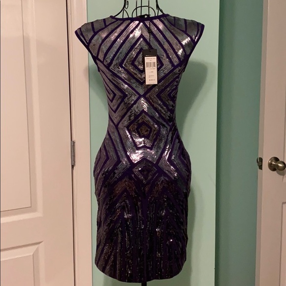 BCBG sequin mini dress - Picture 7 of 9